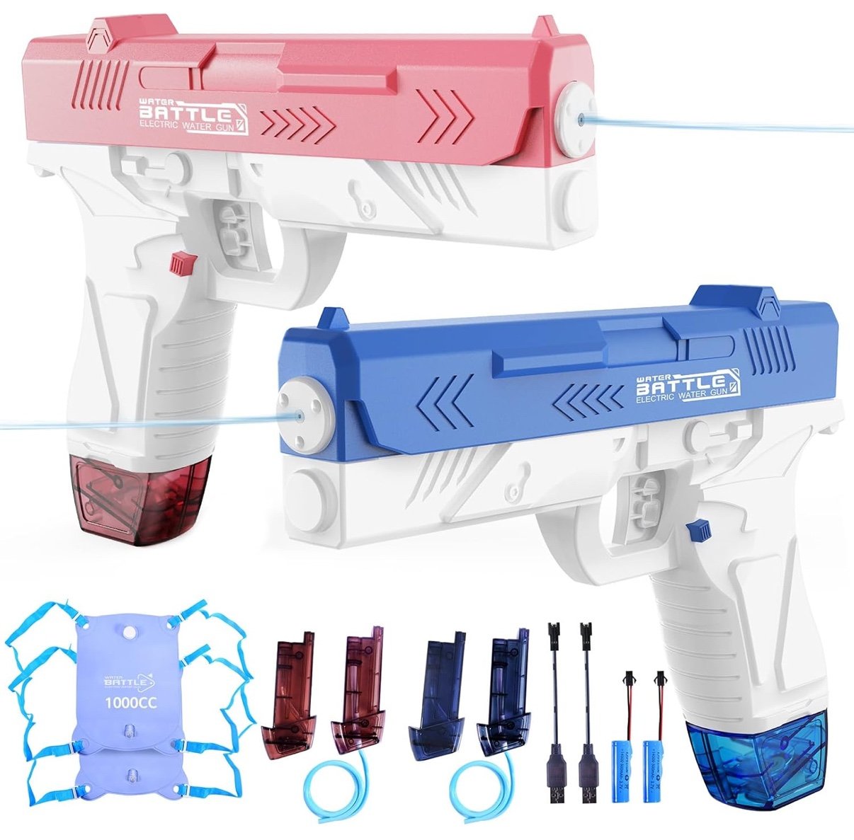 Electric Water Gun Set
