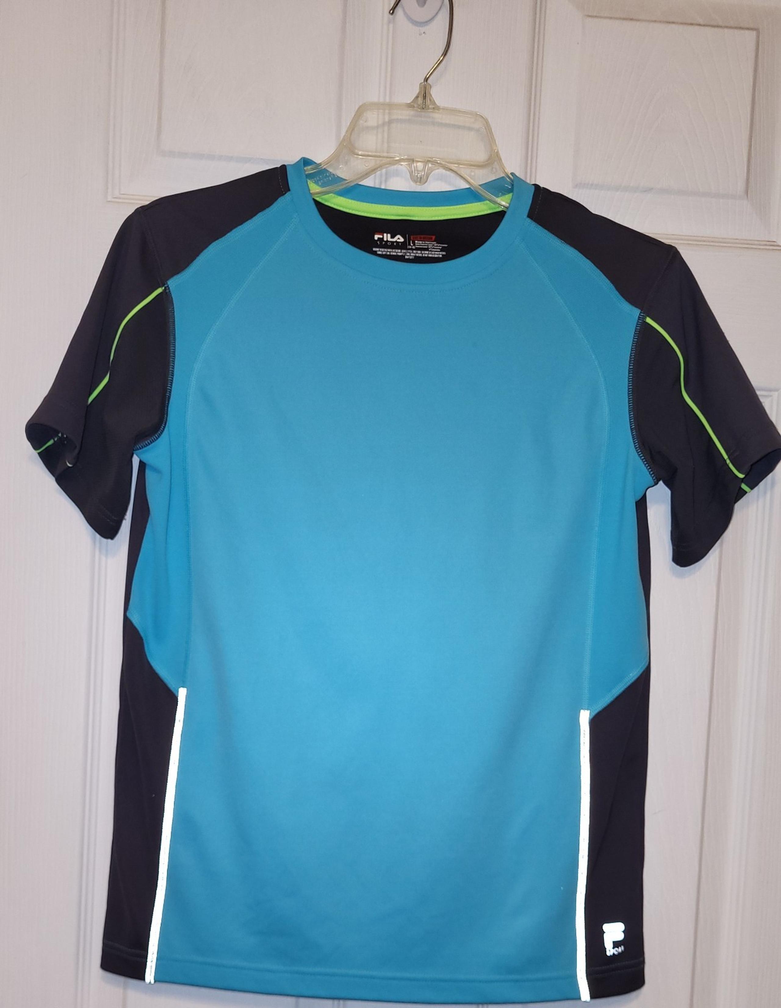 Fila Sport Live In Motion  Youth Size Large (14/16) Aqua & Gray