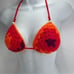 Handmade Napper brand granny square string bikini top halter adjustable any size