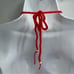 Handmade Napper brand granny square string bikini top halter adjustable any size