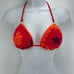 Handmade Napper brand granny square string bikini top halter adjustable any size
