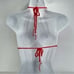 Handmade Napper brand granny square string bikini top halter adjustable any size
