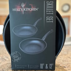 Hell’s Kitchen Skillet Set 10” & 12”