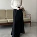 Capricieux le Magie Flare Maxi Skirt, Black, Size 36