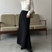Capricieux le Magie Flare Maxi Skirt, Black, Size 36
