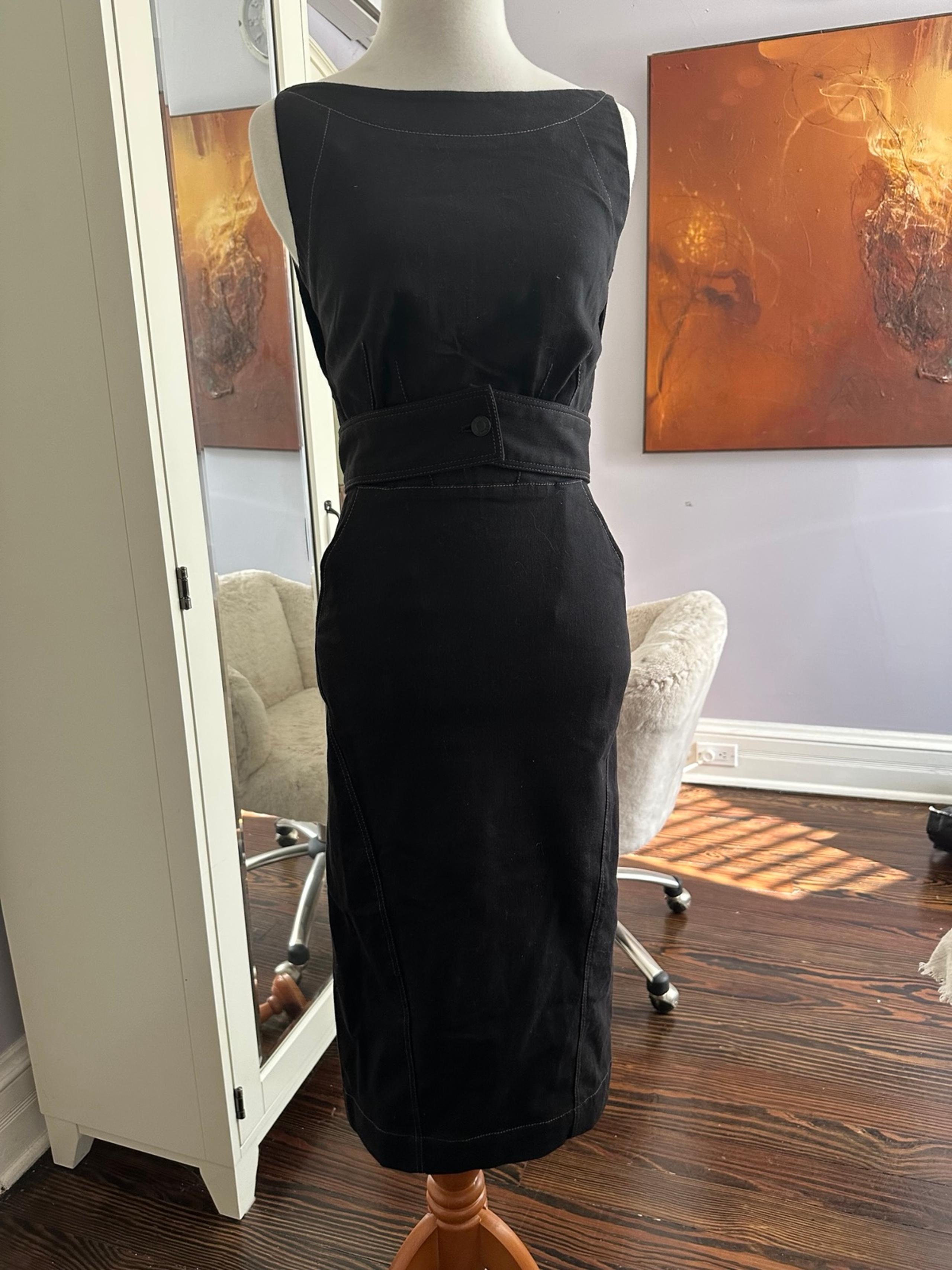 Cocktail dress in black