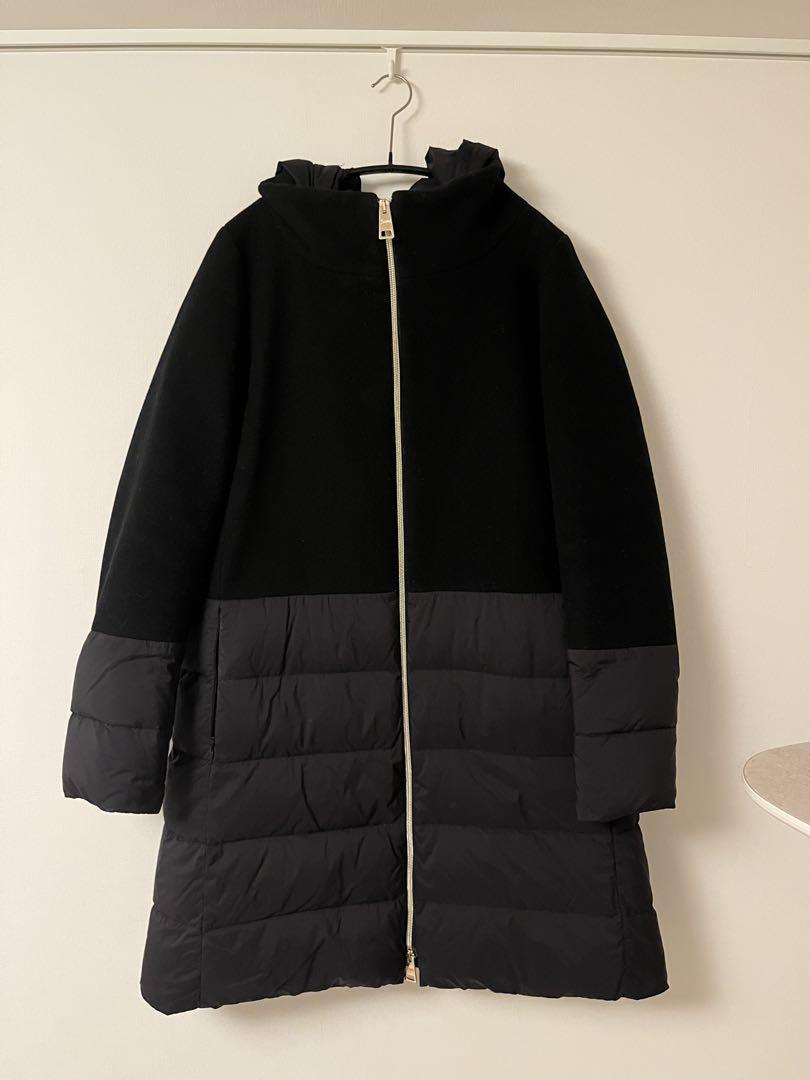 Herno Hooded Down Jacket Black