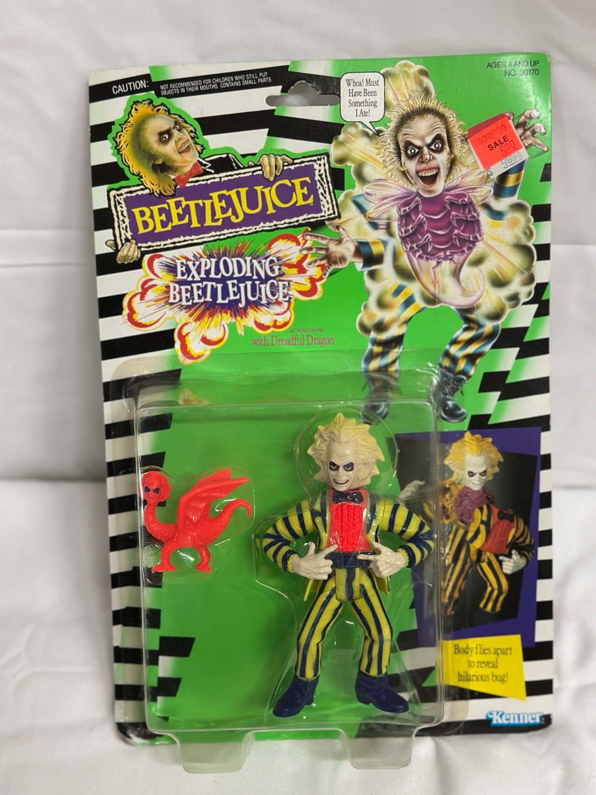 1989 Kenner Beetlejuice Exploding unopened