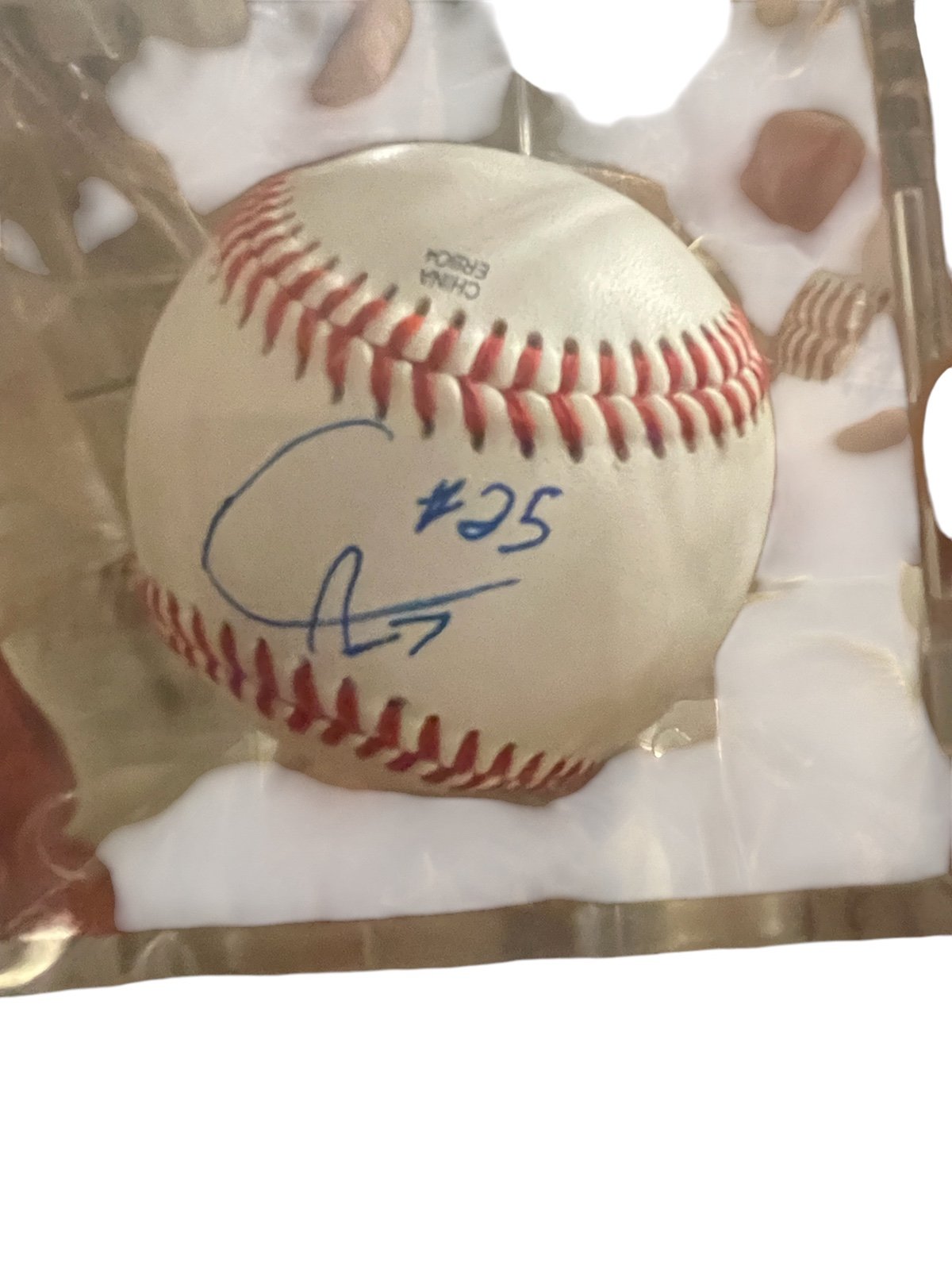 Authentic Antonio Cabello Signed Baseball
