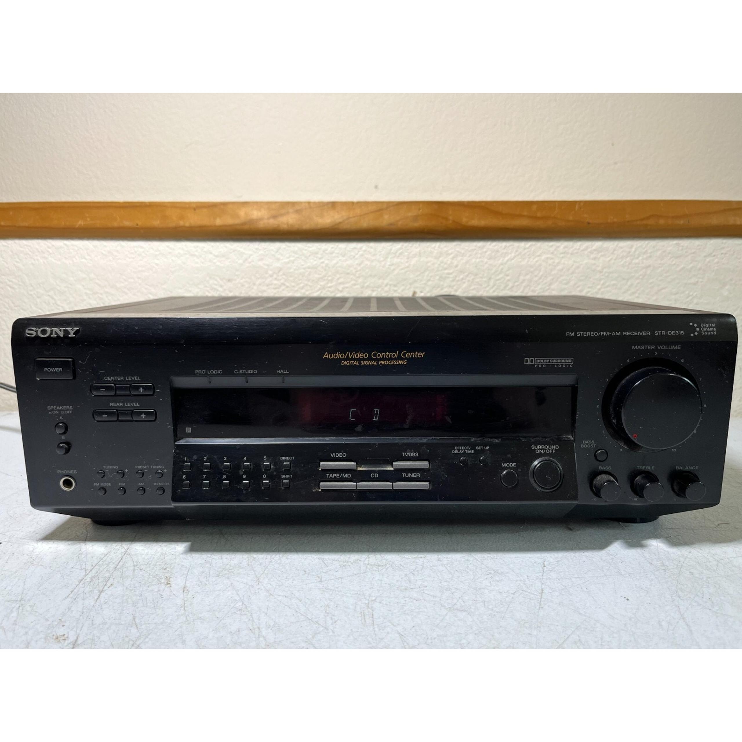 Sony STR-DE315 Receiver HiFi Stereo Vintage 5 Channel Home Theater Audio Radio