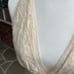 Bebe lace halter top, off white
