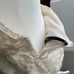 Bebe lace halter top, off white