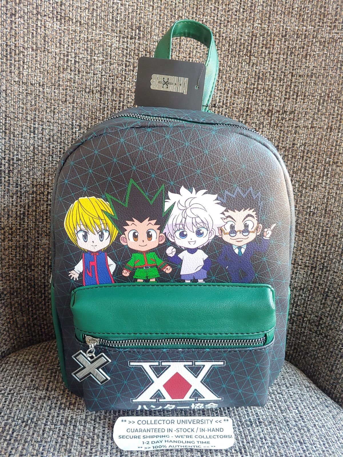 BIOWORLD HUNTER X HUNTER ANIME GON KILLUA LEORIO LIMITED EDITION MINI BACKPACK