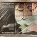 Vintage Liz Claiborne Full Fitted Flat Sheet Set Pastel Stripes No Iron Percale