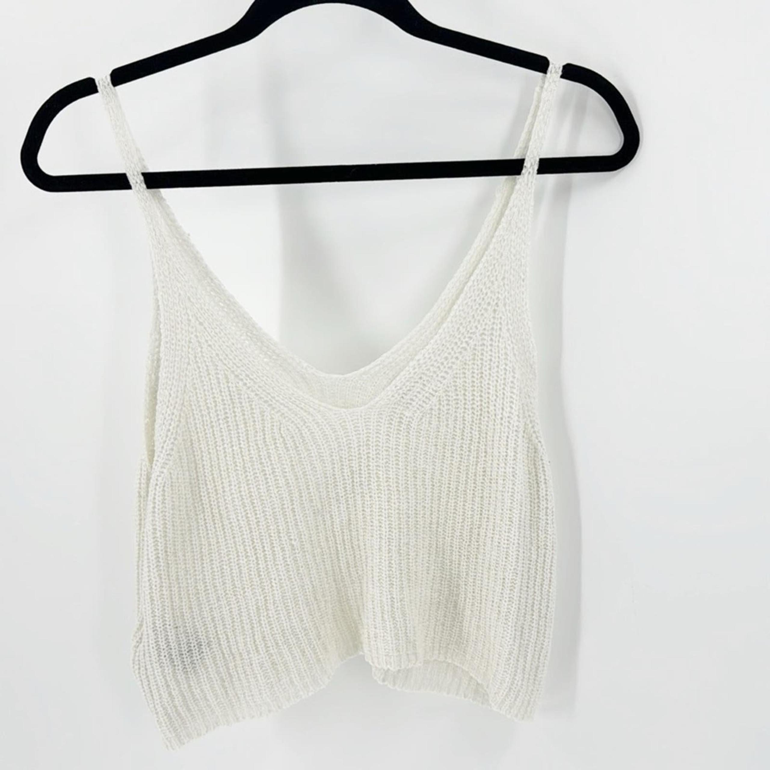 Cotton On knit cropped tank top summer casual date night sexy cottagecore