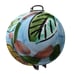 Ciao Italya By Bellini Coffee Canister Latching Lid Roses Hand Painted Italy