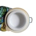 Ciao Italya By Bellini Coffee Canister Latching Lid Roses Hand Painted Italy