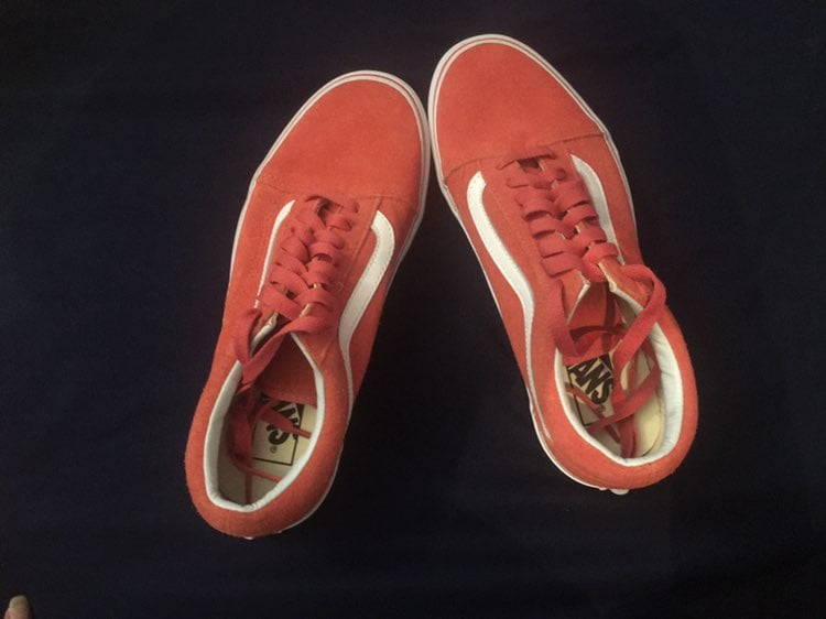 Vans Old Skool Deep Sea Coral & White Ca