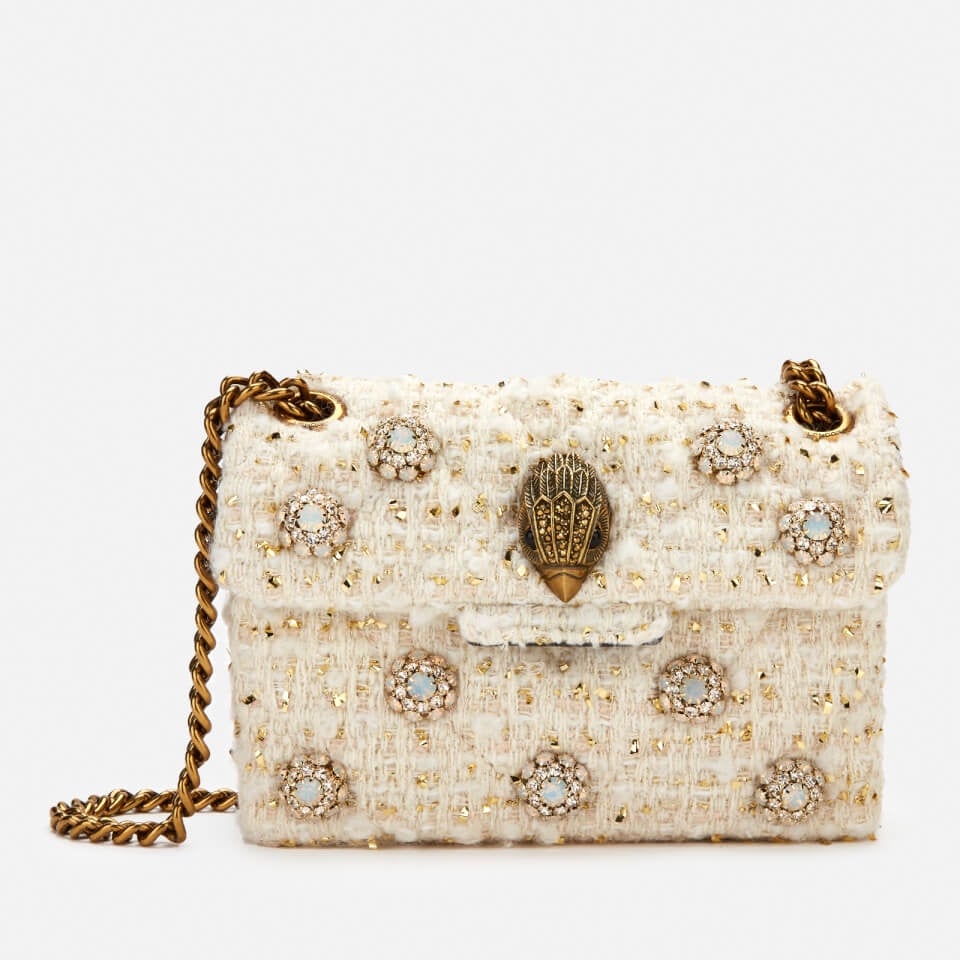 Tweed Kurt Geiger Mini Kensington Bag