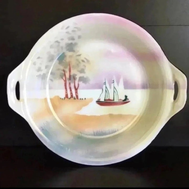 Prov Saxe E.S. Germany Portrait Bowl