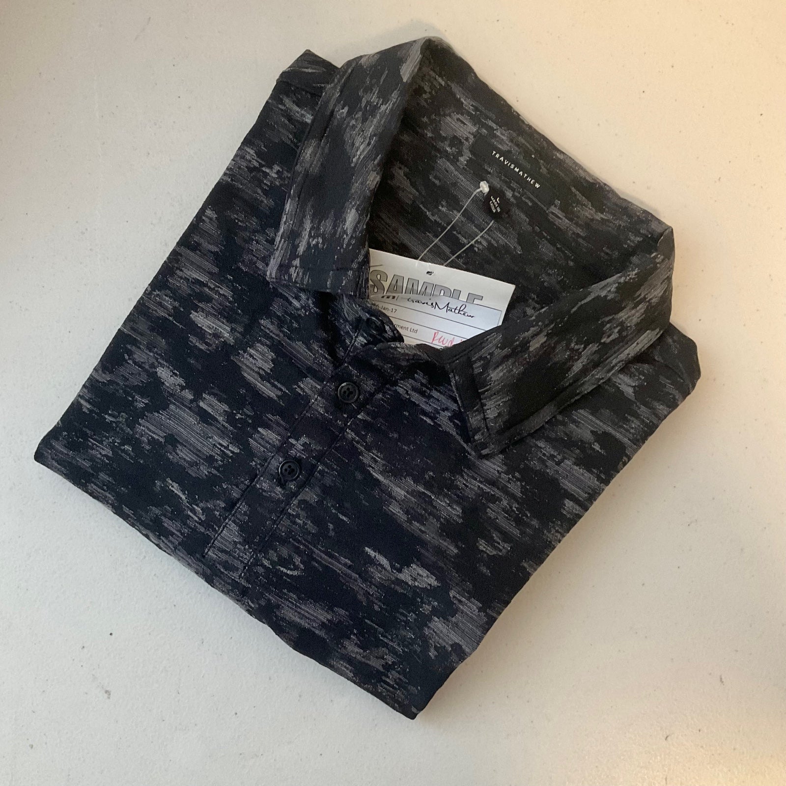 Travis Mathew Munford Polo Shirt Sample