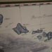 Map Of The Sandwich Isles By Artist Blaise Domino 1988 With Frame & Notes