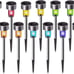 Solar Lights Outdoor Waterproof, Stainless Steel LED Landscape Lighting