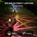 Solar Lights Outdoor Waterproof, Stainless Steel LED Landscape Lighting