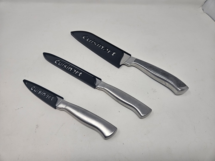 Cuisinart Stainless Steel Knifes set of 3