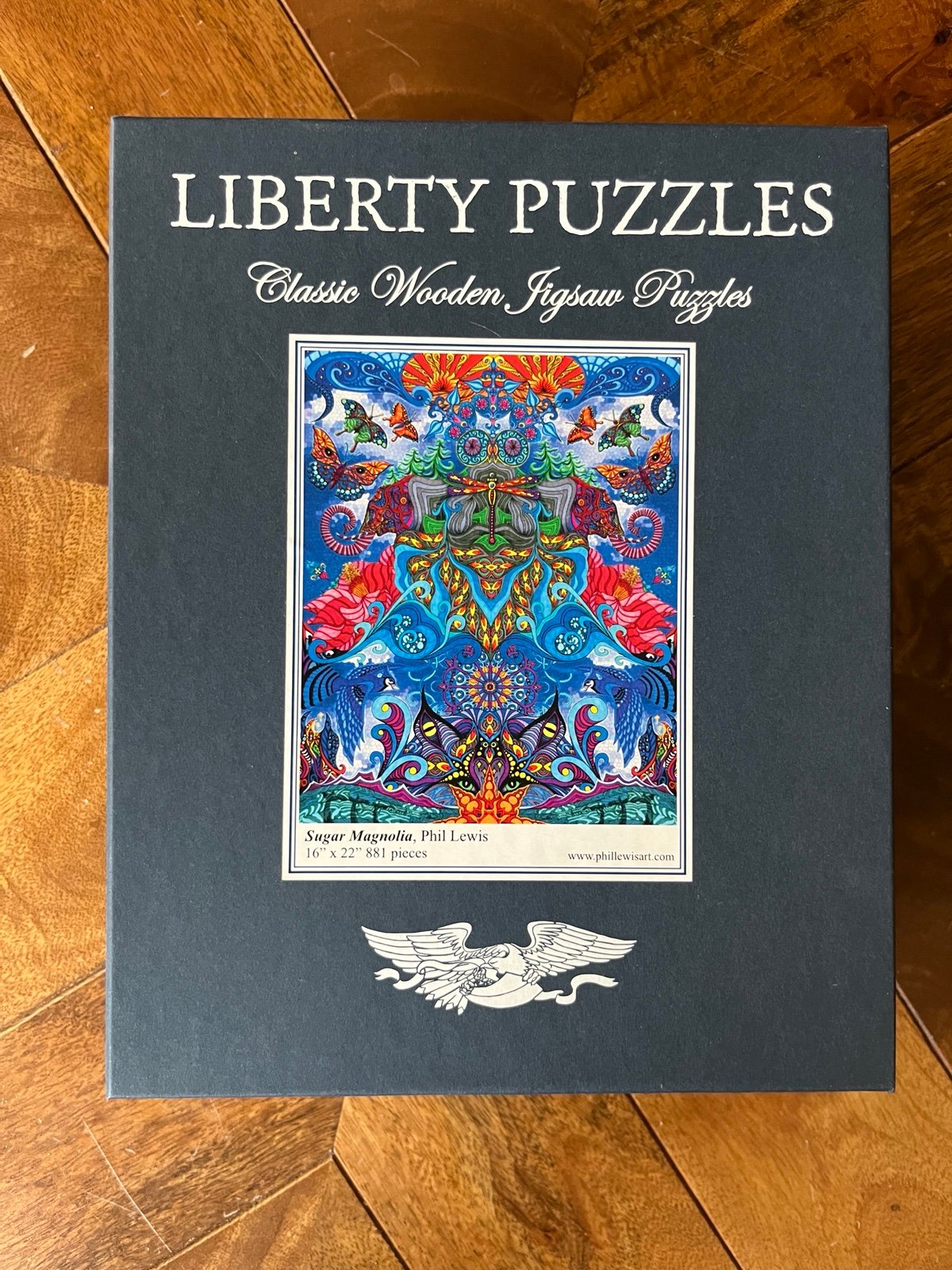 Sugar Magnolia Wooden Jigsaw Puzzle | Liberty Puzzle 881 pieces