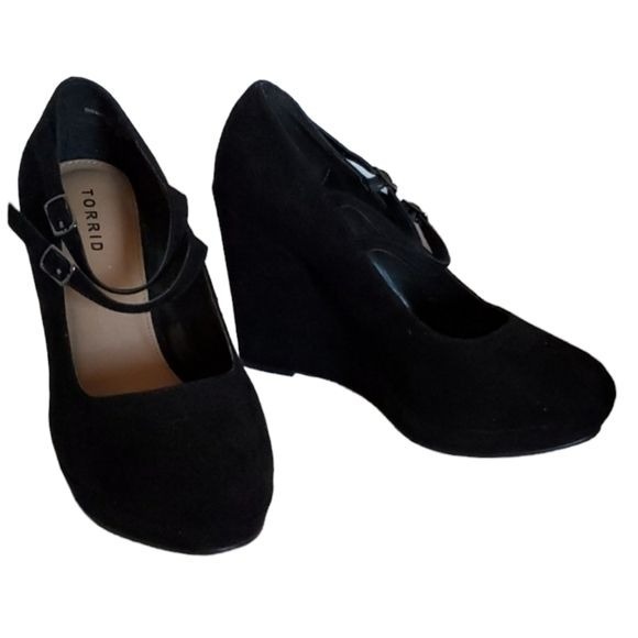 Torrid Wedges Platform Heel Shoes MaryJane Women's Size 10 W
