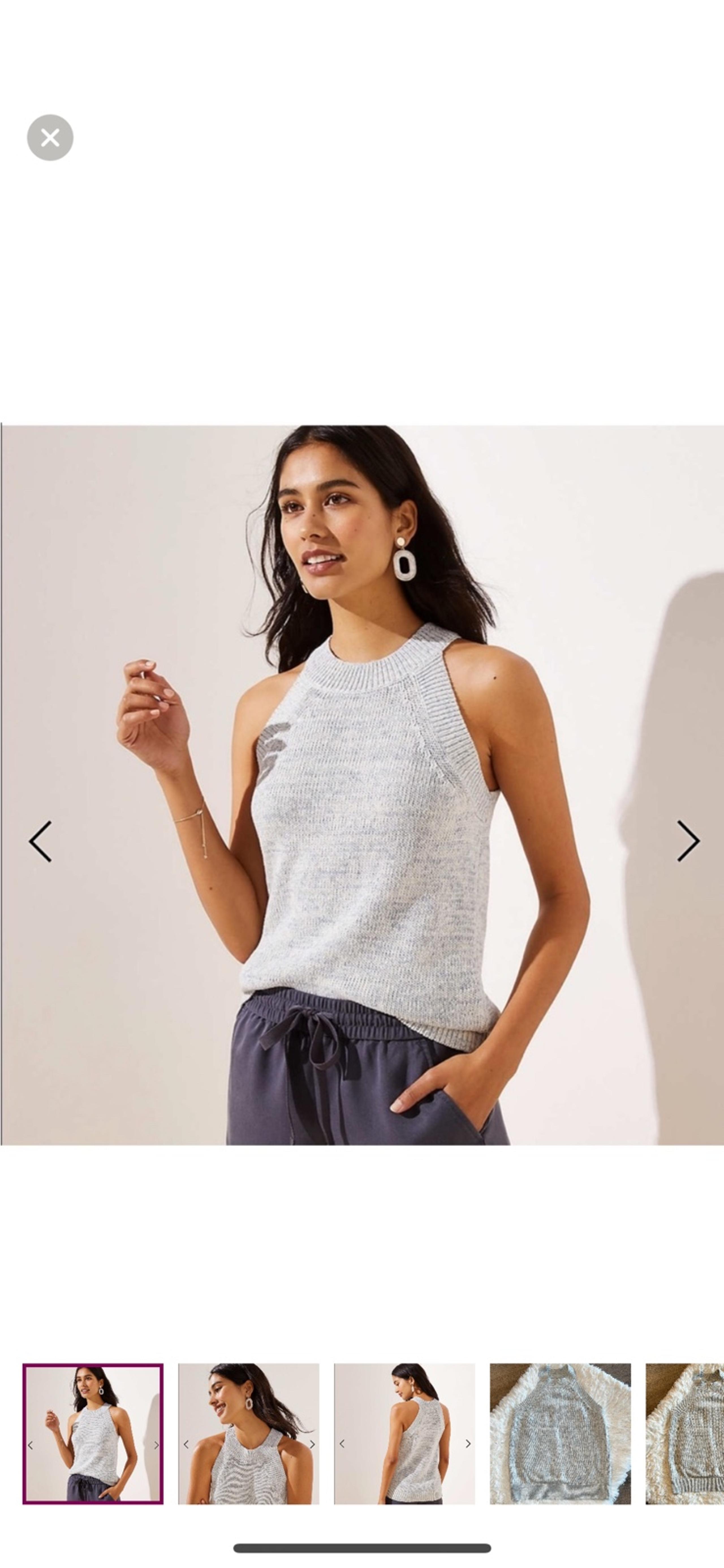 Loft Halter Sweater - Medium