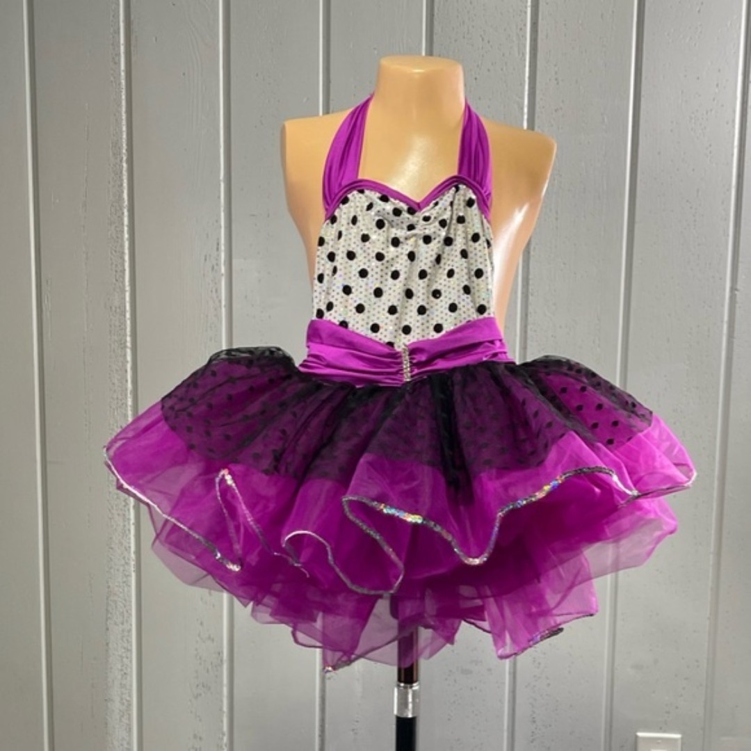 *Costume Gallery Girl's Purple Dance Costume