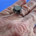 4.75ct 100% REAL NATURAL BLACK DIAMOND RING, CERTIFICATE,FR EE DIA TESTER Size 9