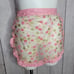 Vintage MCM Starburst Pink & Gold Vinyl Half Apron