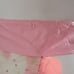 Vintage MCM Starburst Pink & Gold Vinyl Half Apron