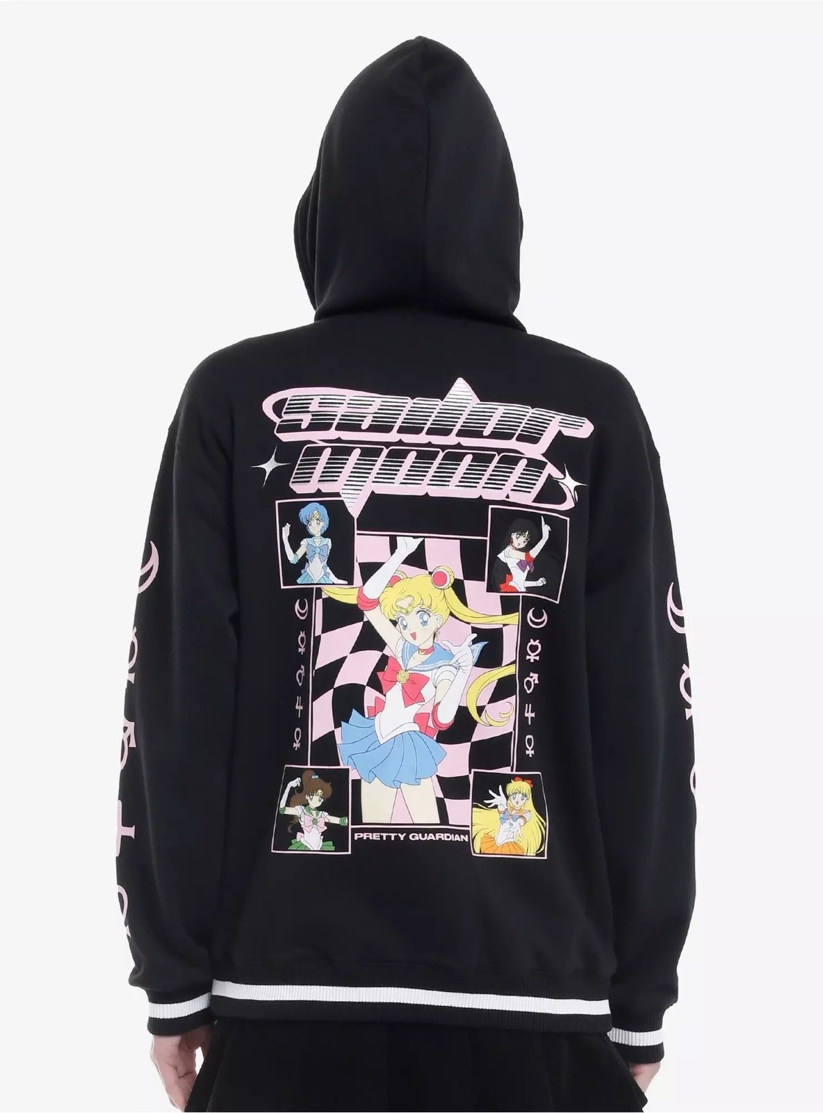 Pretty Guardian Sailor Moon Sailor Scouts Hoodie Hot Topic