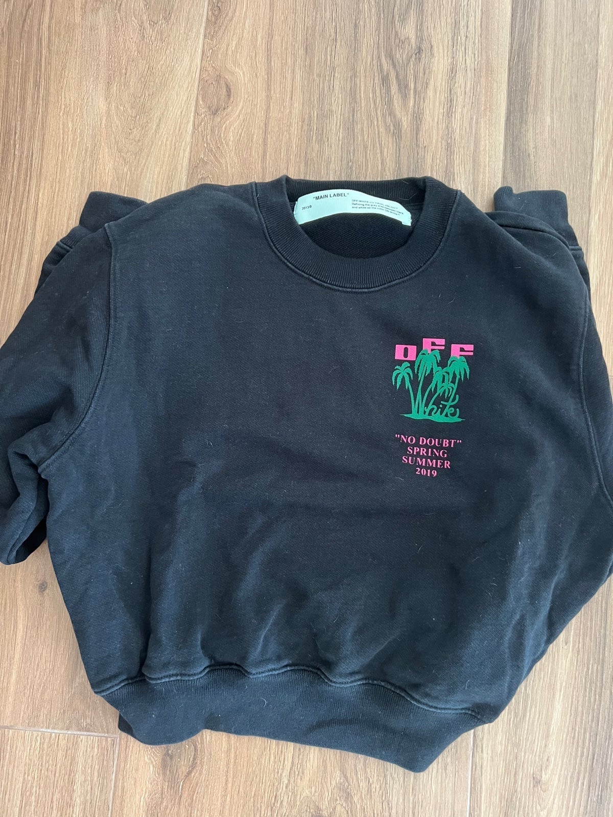 Off white womens crew neck
