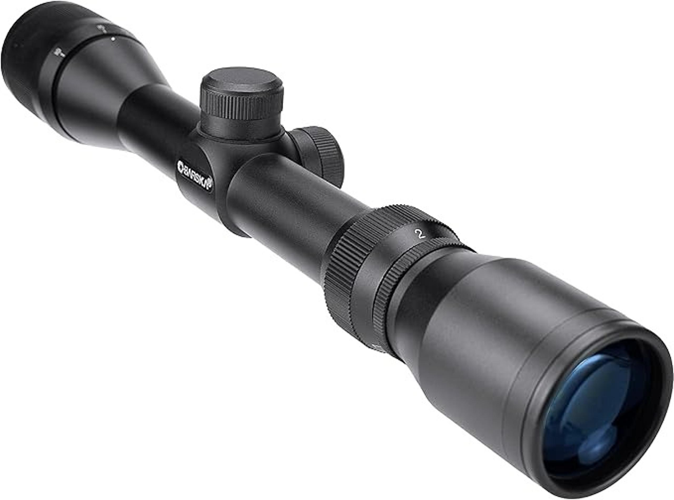 Barska Mil-Dot Reticle Reverse Recoil Air Gun Scope with Adjustable Objective