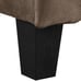 Lifestyle Solutions Modern Style Sofa Couch, Large cushions, Modern Sofa, Brown