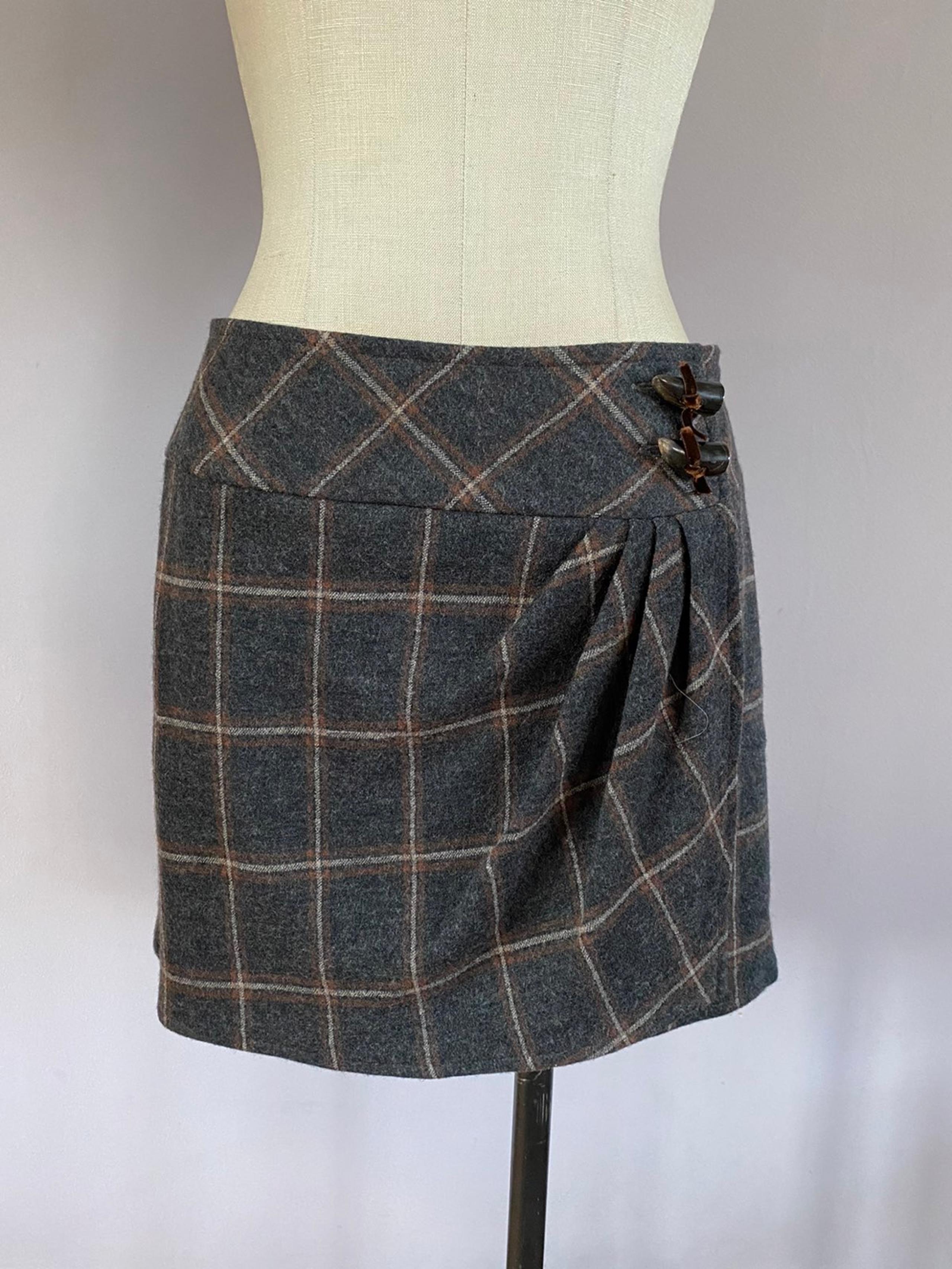 Nanette Lepore wool mini skirt. Size 2.