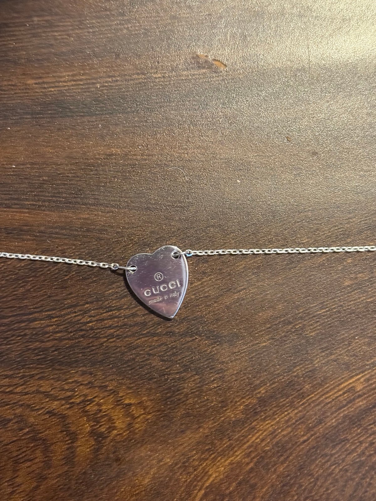 Gucci Love Heart Bracelet Authentic