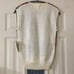 NEW Vintage Licorice Size Medium Argyle Handmade Knitted Sweater Vest Deadstock