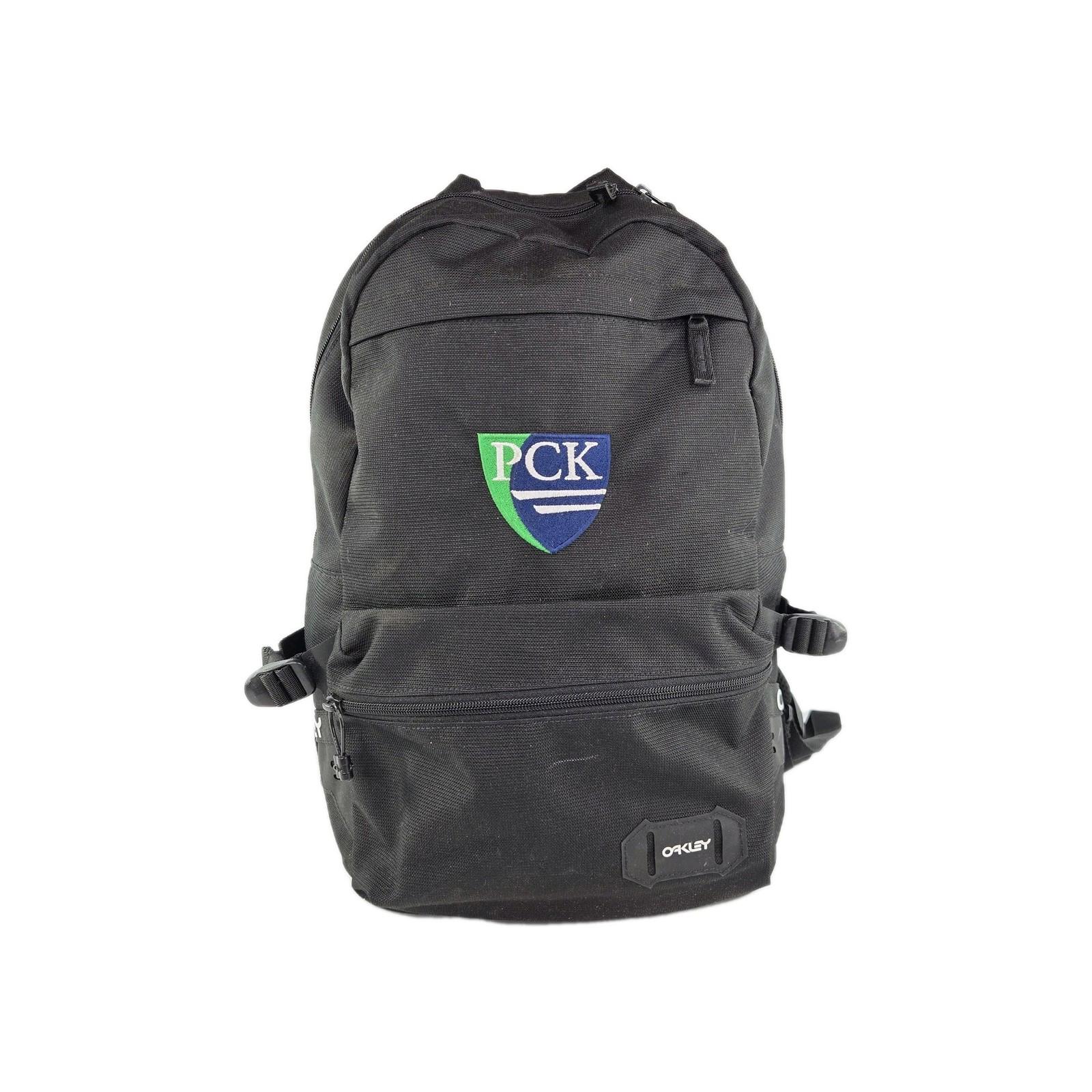 Oakley 20L Street Backpack Black Pockets Outdoor Company Logo Casual Backpacks