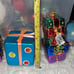 Stunning Vtg Blown Glass Christmas Ornaments Hand Painted Santa Gifts & MORE #37