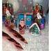 Stunning Vtg Blown Glass Christmas Ornaments Hand Painted Santa Gifts & MORE #37