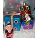 Stunning Vtg Blown Glass Christmas Ornaments Hand Painted Santa Gifts & MORE #37
