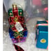 Stunning Vtg Blown Glass Christmas Ornaments Hand Painted Santa Gifts & MORE #37