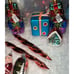 Stunning Vtg Blown Glass Christmas Ornaments Hand Painted Santa Gifts & MORE #37