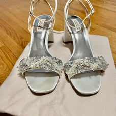 Wedding or bridal heel- badgley mischka